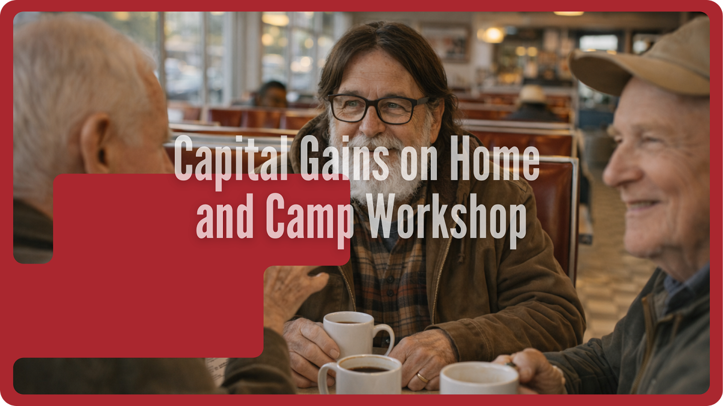 Capital gains workshop banner